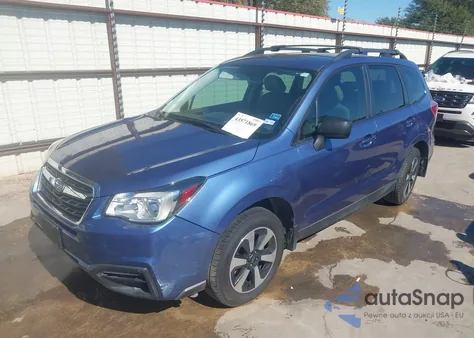 2018 Subaru Forester 2.5I from USA, damaged, VIN JF2SJABC3JH453567